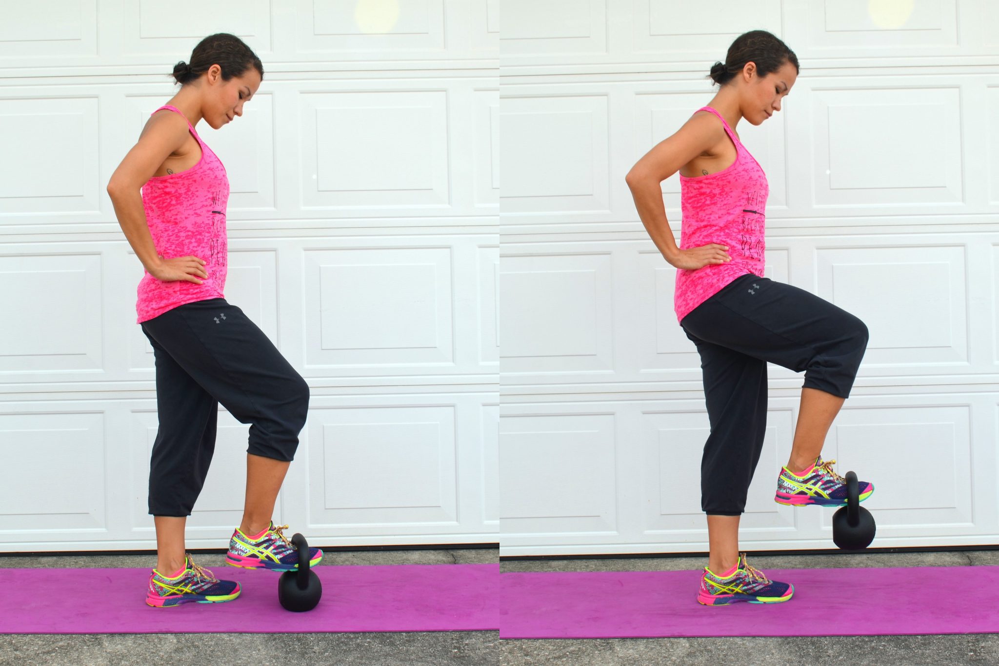 63 15 Minute Quadriceps kettlebell workout 