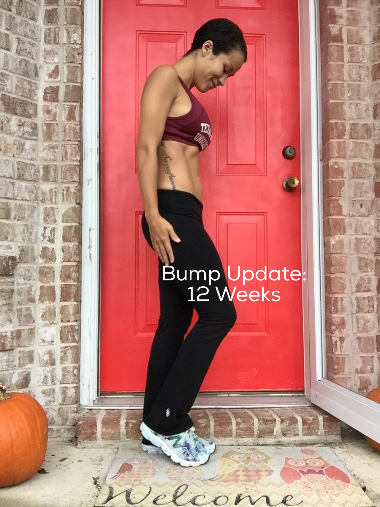 first time pregnancy 12 week bump