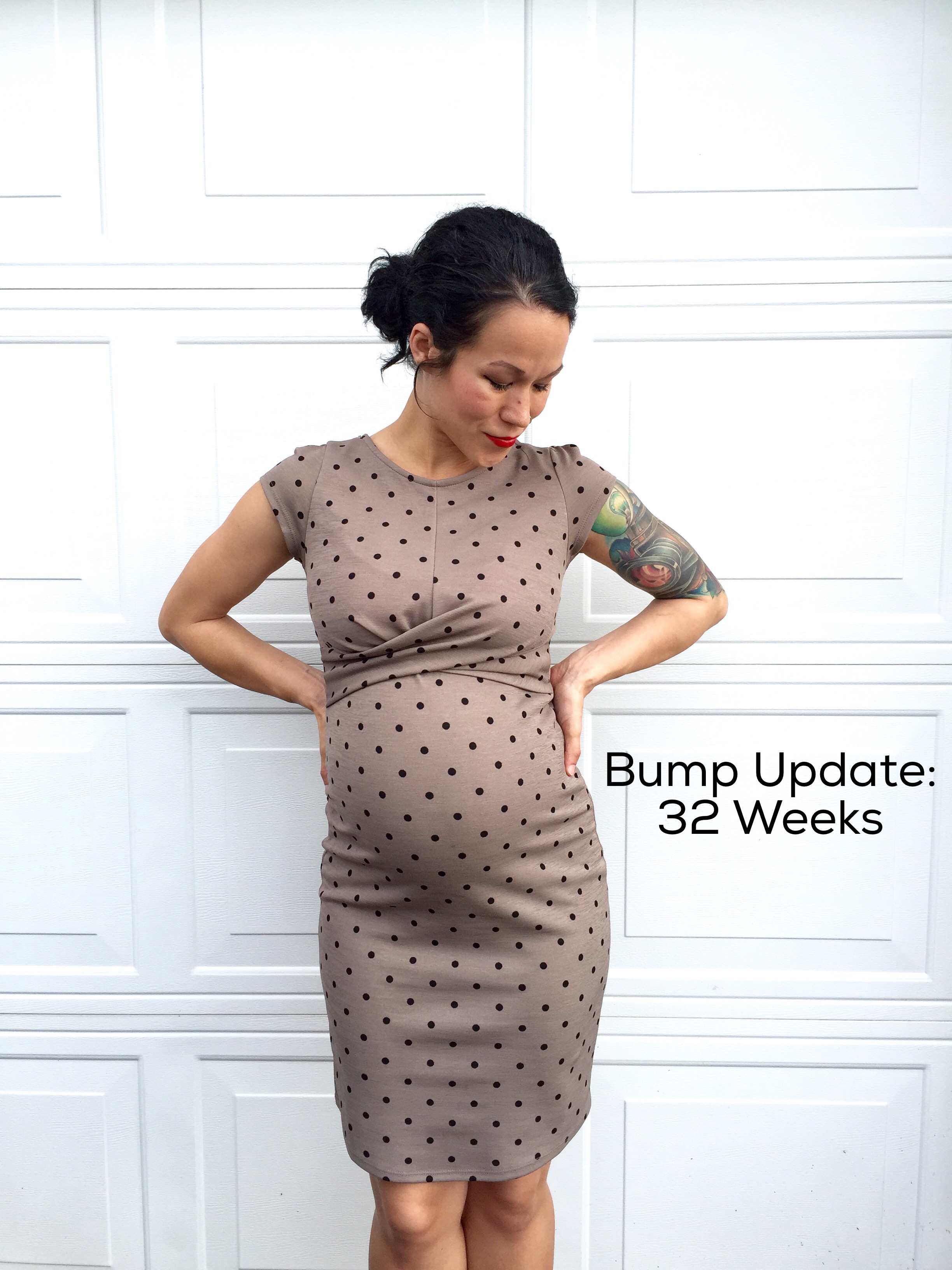 PREGNANCY 32 Weeks Bump Update Diary Of A Fit Mommy