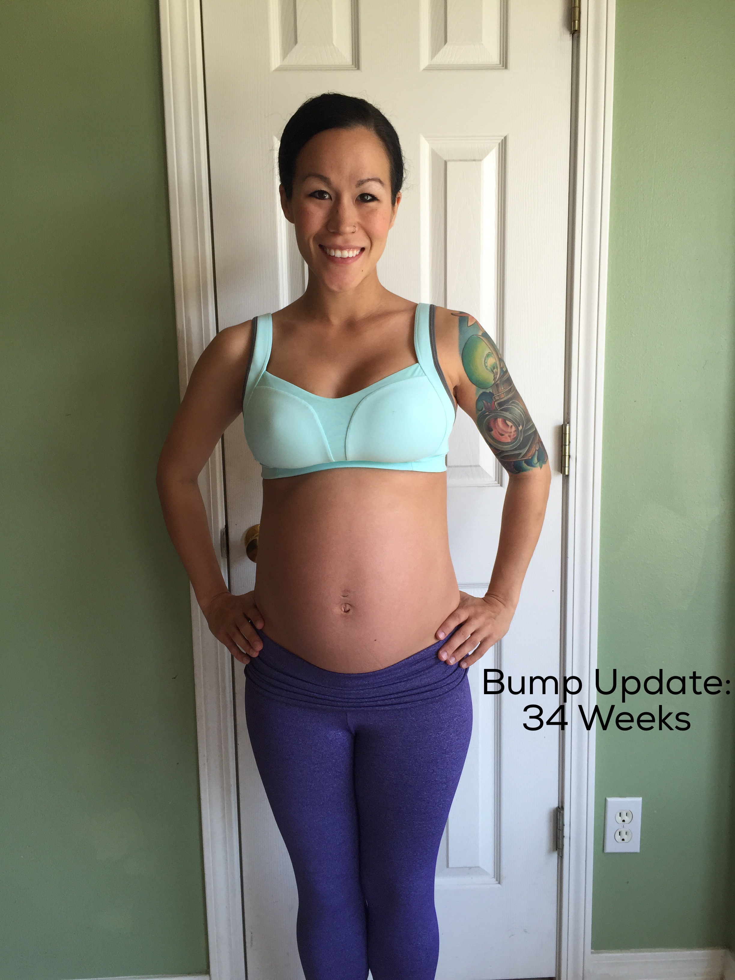 PREGNANCY: 34 Weeks Bump Update - Diary of a Fit Mommy2448 x 3264